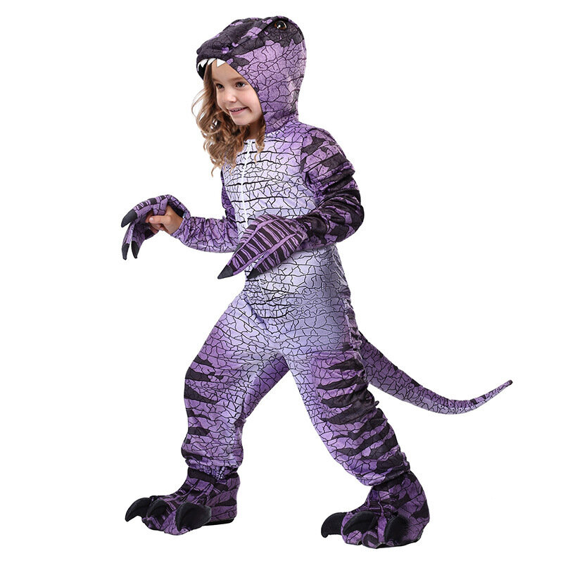Disfraz de Spinosaurus para niños pequeños, Mundo Jurásico, t-rex, dinosaurio, Dilophosaurus, ropa de Cosplay para niños