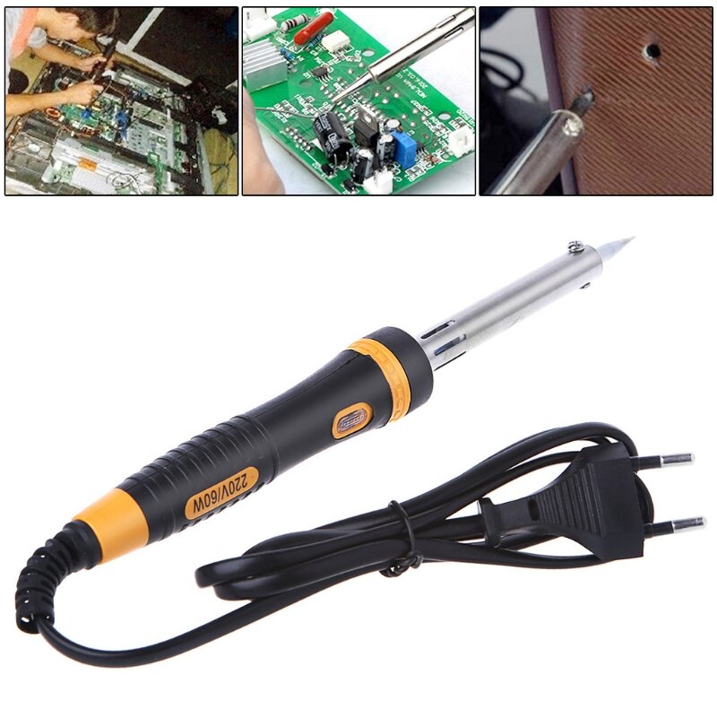 60w 220V Electric Soldering Iron High Quality Heating Tool Hot Iron Welding 94PD