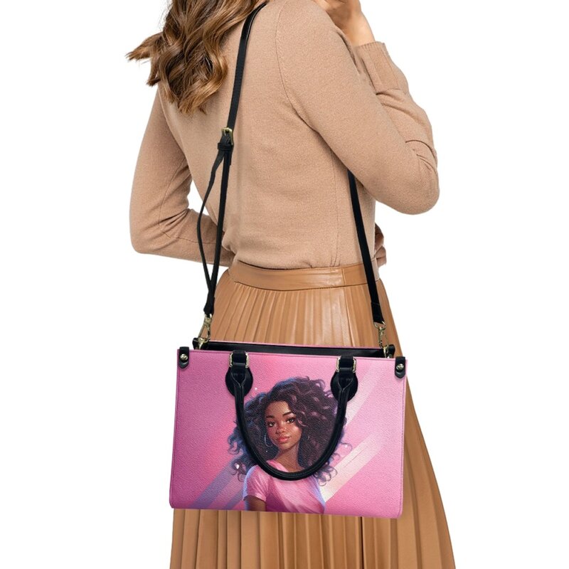 Сумочки в африканском стиле для девушек, роскошные женские сумки, модная сумка через плечо из искусственной кожи для дам, Повседневная элегантная Фотосумка на заказ