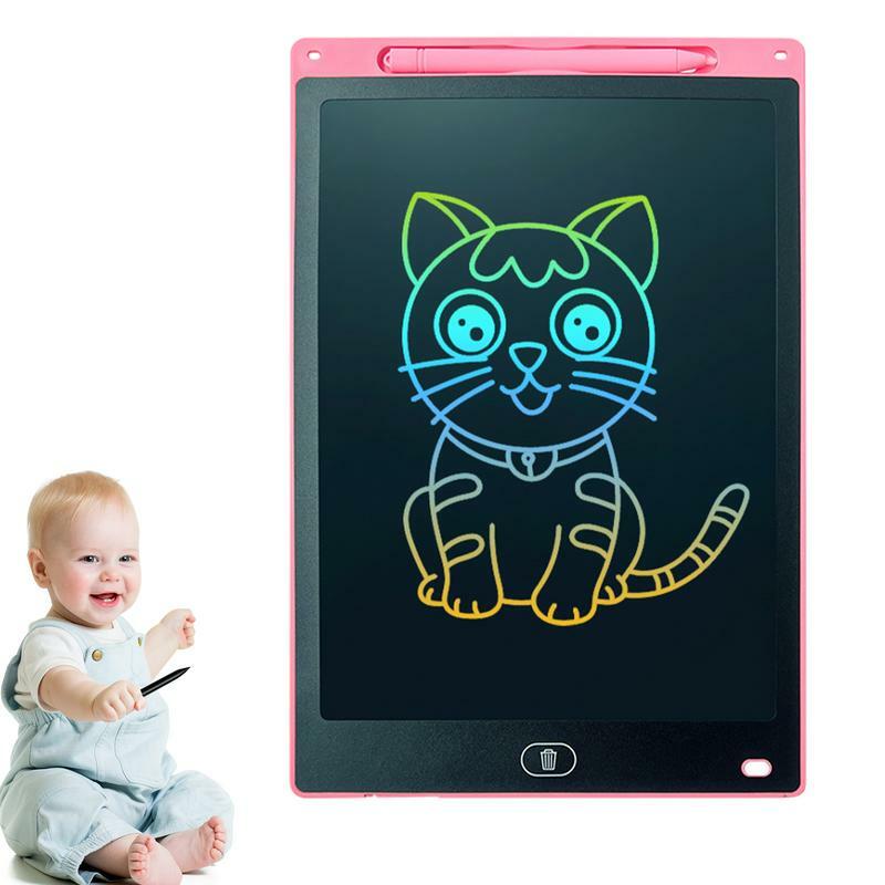 Portátil LCD Drawing Pad, Eye-Friendly Drawing Board para crianças, Graffiti, jardim de infância, berçário, escrita
