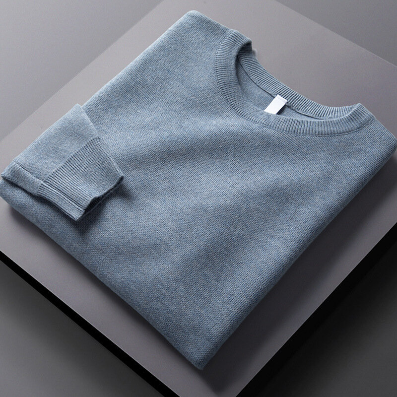 MRMT 남성용 크루넥 스웨터, 얇은 섹션 캐주얼 슬림 베이스, 긴팔 스웨터, 2024 브랜드, 신제품