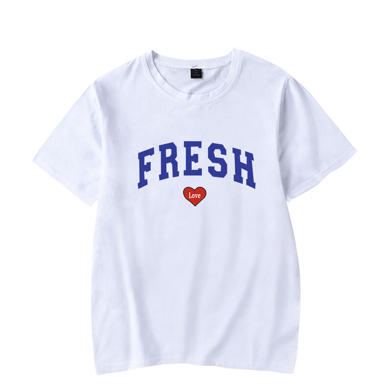 Sturniolo triplette t-shirt Varsity Tee Fresh Love Merch Print uomo donna moda Casual cotone manica corta top