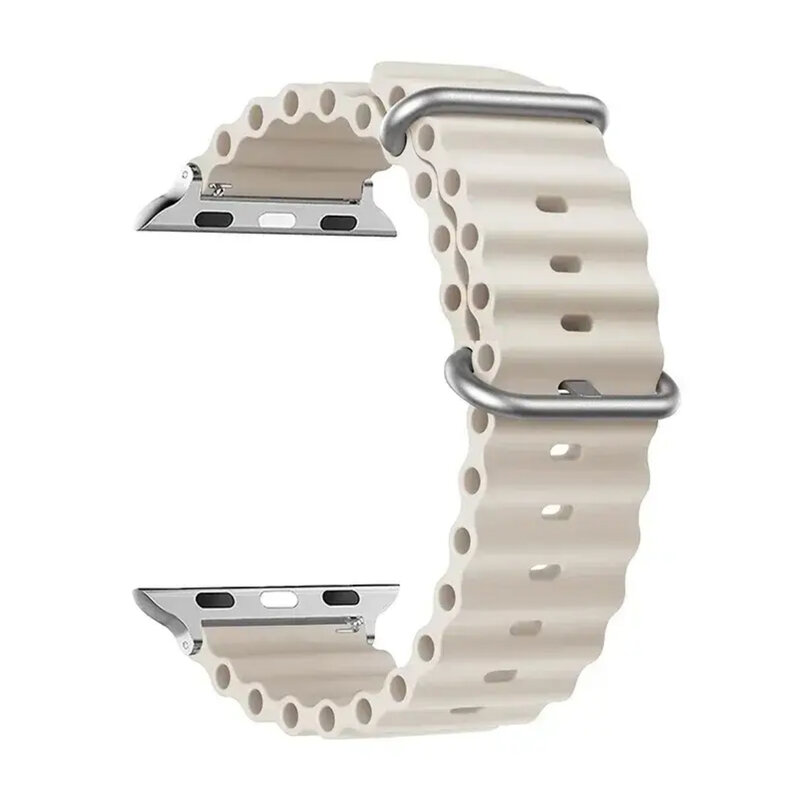 Ocean Strap para Apple Watch Ultra, Original 1:1 Bracelete, 49mm Band, 44mm, 45mm, 40mm, 41mm, 42mm, iWatch Series 8, 7, 6, 5, 4, 9, SE