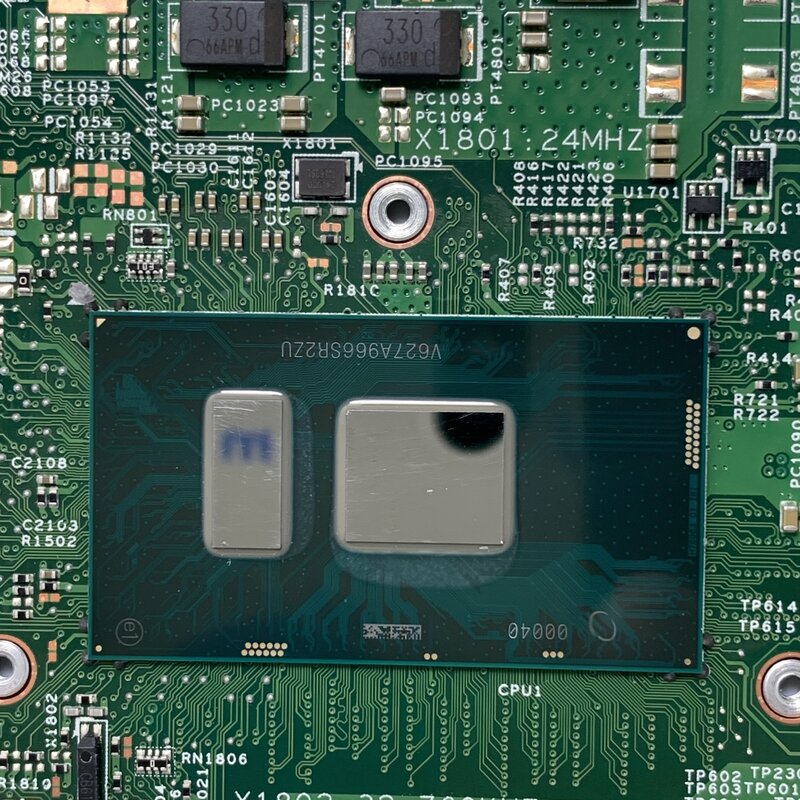 Placa-mãe do portátil para Dell, CN-0DYXNC 0, DDR3, DYXNC, DYXNC, 14236-1, 3468, 3568, 216-0864046 W, SR2ZU, I5-7200U CPU, 100% testado