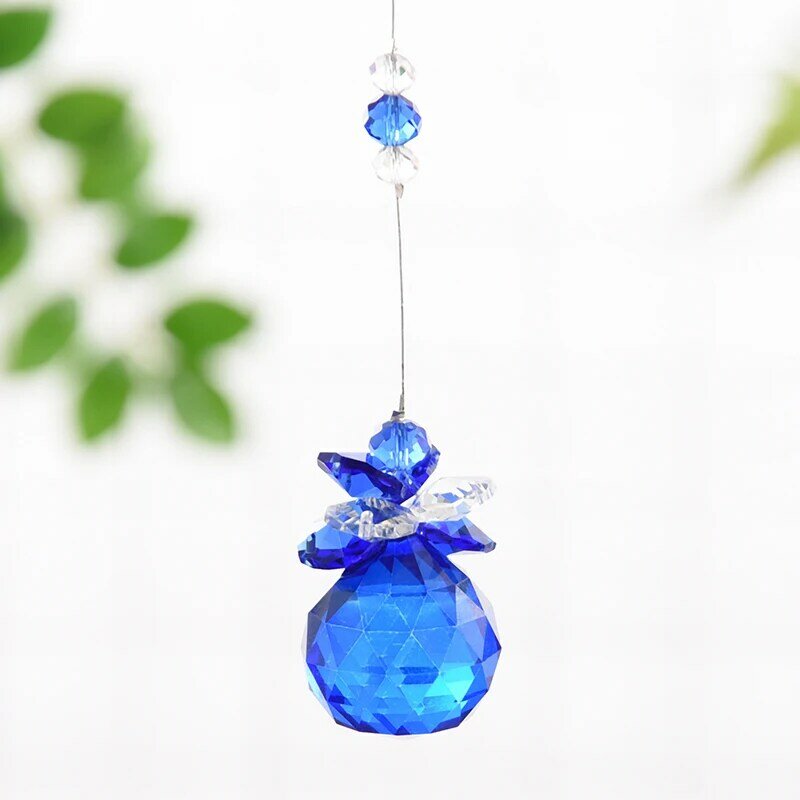 1PCS Crystal Ball Prism Sun Shine Catcher Rainbow Pendants Maker, Hanging Crystals Prisms for Windows, for Feng Shui, for Gift
