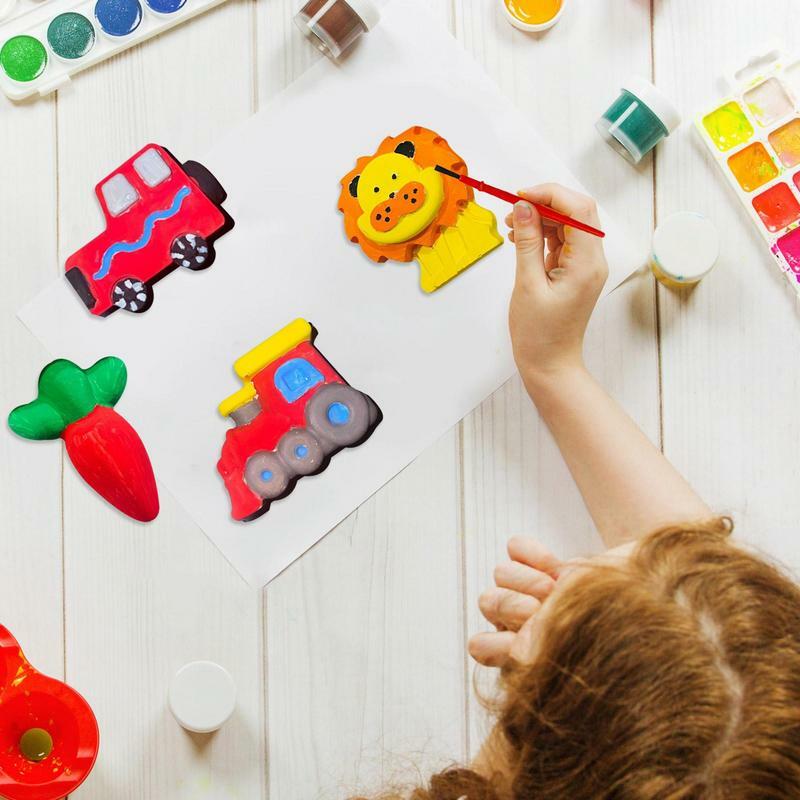 Paint Your Own Crafts Figurines Kids Arts And Crafts Plaster Painting Craft Kit Arts & Crafts Plaster Activity Set For Kids