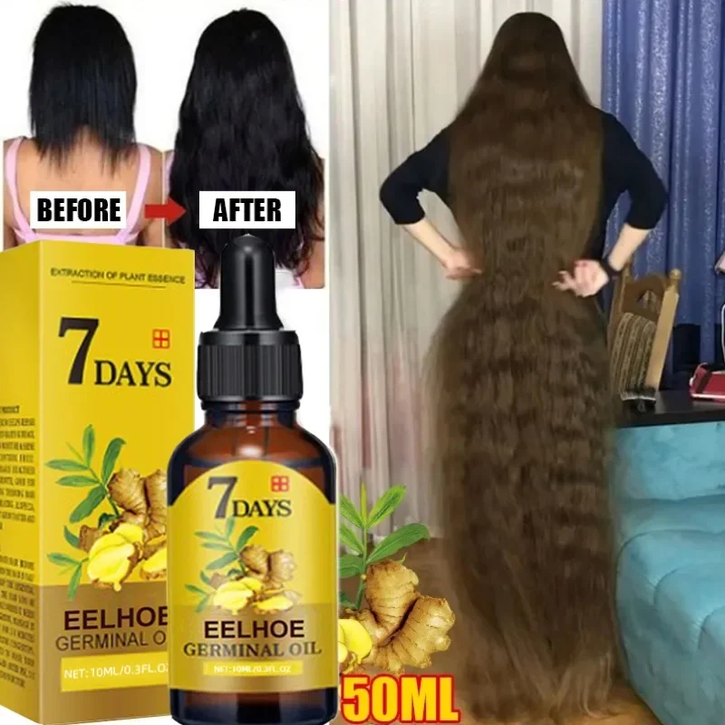 Minyak penumbuh rambut pria dan wanita, produk Serum perawatan kesehatan kecantikan, Serum penumbuh rambut cepat