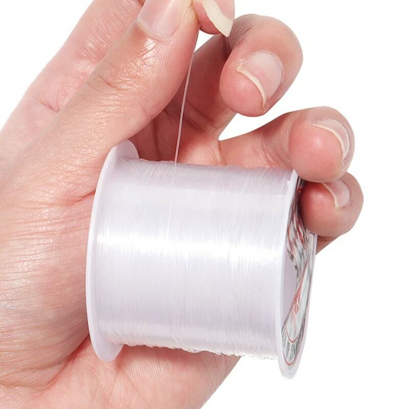 Louleur Fishing Line For Beads Wire Clear Non-Stretch Nylon String Beading Cord Thread For Jewelry Making Supply Wholesale