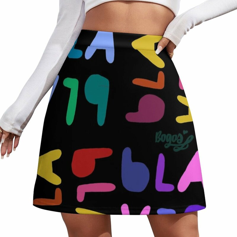 blah blah Mini Skirt women's clothing summer 2023 novelties elegant social women's skirts