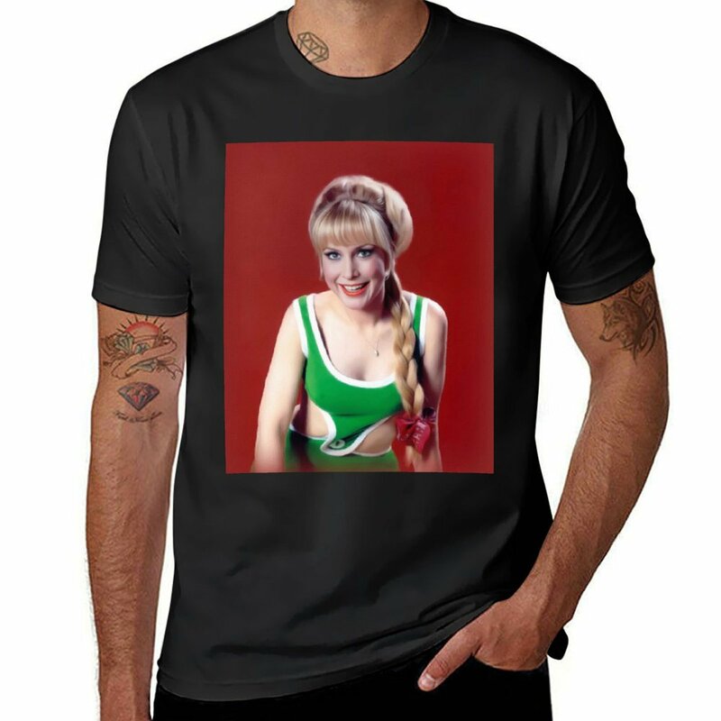 Barbara Eden-Camiseta de atriz masculina, nova edição, design alfandegário, sua própria camiseta