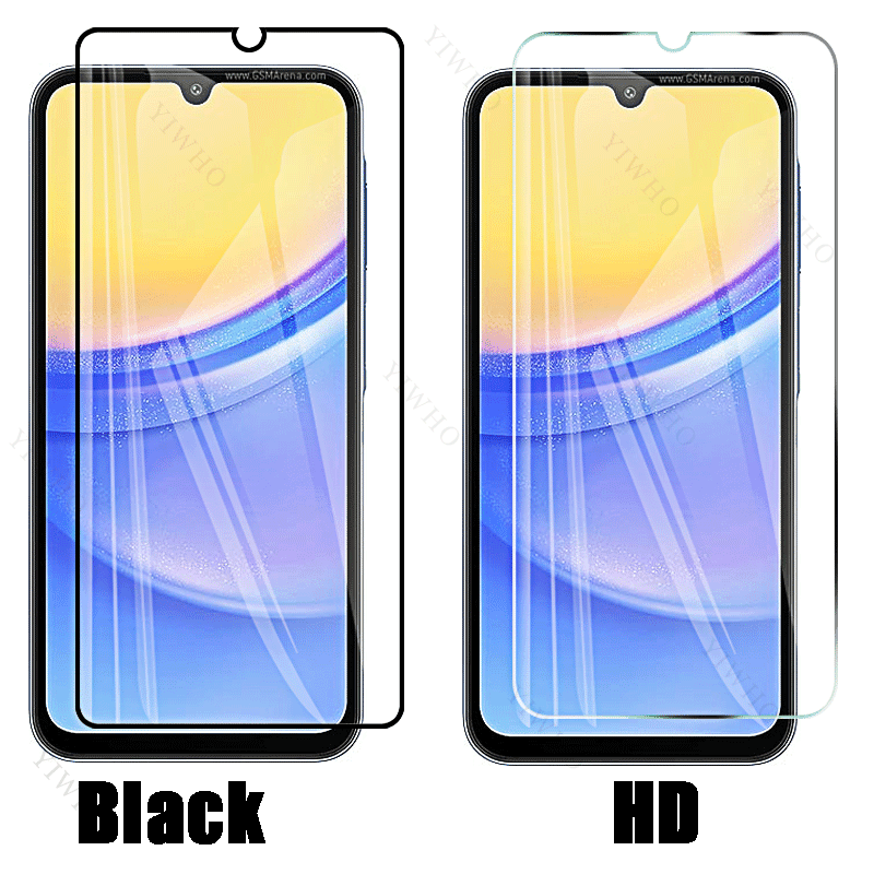 Protective Glass for Samsung Galaxy A15 5G 4G Screen Protector Camera Lens Tempered Glass Full Coverage Protective Film A 15