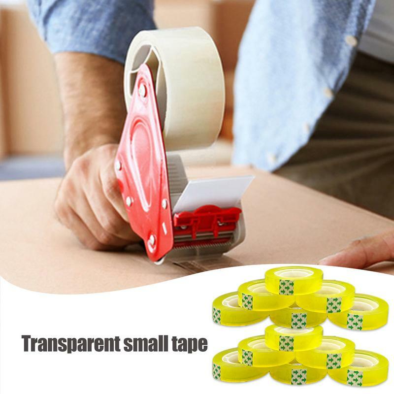 Tape Roll 12 Rolls Transparent Tape Refills Transparent Tape Refills Tape For School Craft Job For Correction And Labeling