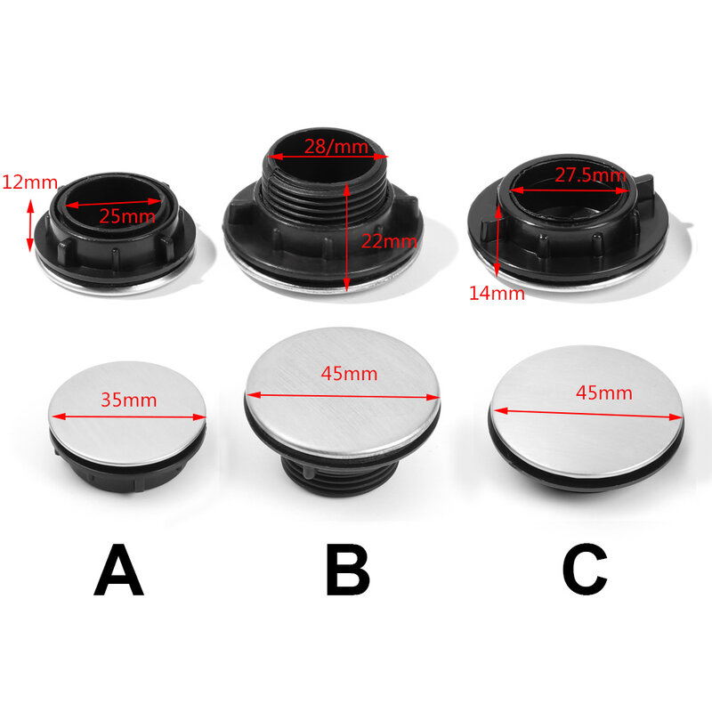 Practical Sink Tap Hole Cover Water Blanking Plug Stopper Kitchen Drainage Seal Anti-leakage Washbasin Accessories