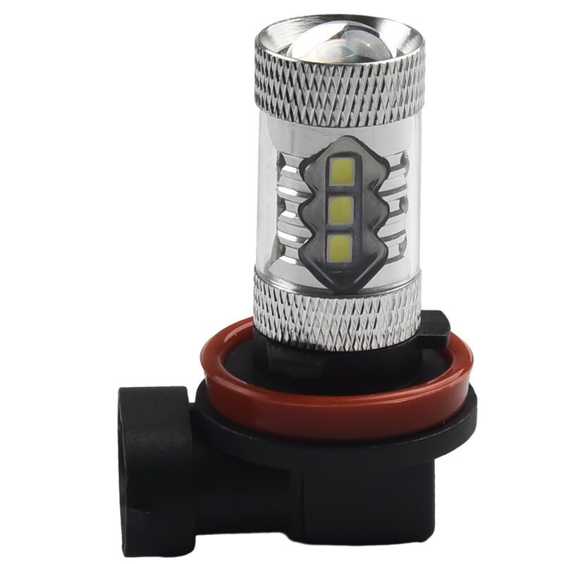 Útil LED Fog Light Lamp, Nevoeiro Lâmpadas, Foglight Lâmpadas, DRL Kit, fácil de instalar, 2pcs, 6000K, Acessórios