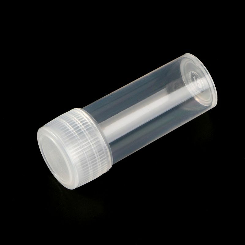 16FB – flacons médicaments en plastique portables avec bouchon à vis, récipient à médicaments transparent anti-fuite 5ml