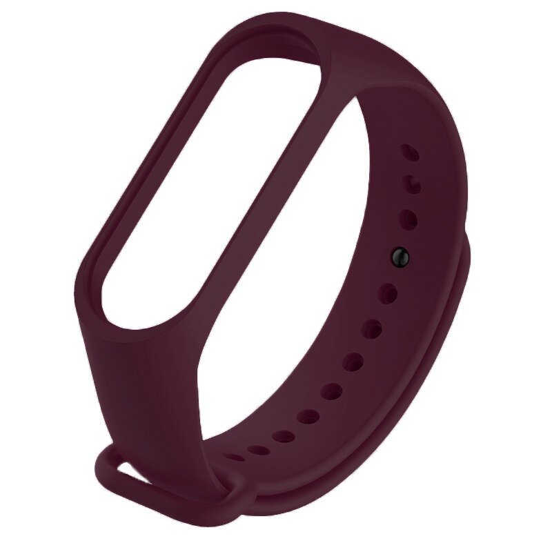 High Quality Mi Band 5 6 Strap Silicone TPU Material Replacement Band Wriststrap Miband 5 Wristband Smartwatch Bracelet