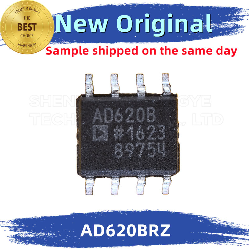 Chip integrado AD620BRZ AD620BRZ-R7, Chip AD620B 100% nuevo y Original, compatible con BOM ADI