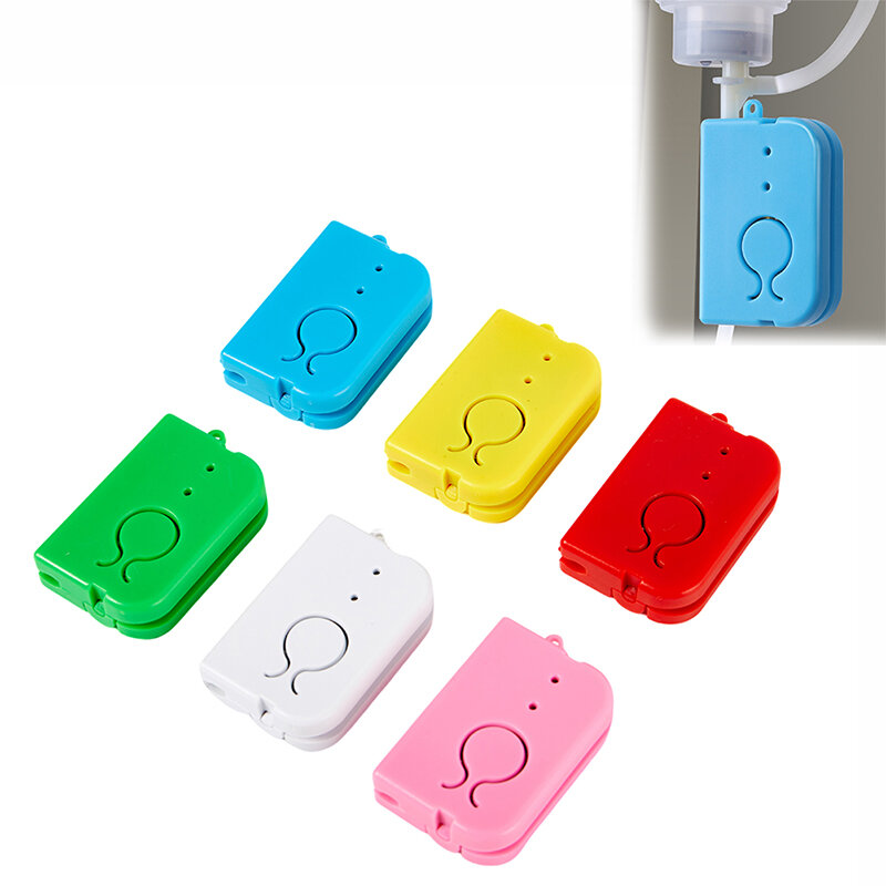 Sensore di promemoria del fluido per infusione allarme sonoro automatico dispositivo per la cura della sicurezza alimentato a batteria allarme acustico automatico con alimentazione a goccia