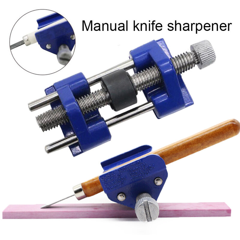 94มม.คู่มือมีด Sharpener โลหะไม้ Chisel เครื่องมือขัด Sharpening ใบมีดเครื่องมือ Honing สำหรับงานไม้เหล็กสกัด