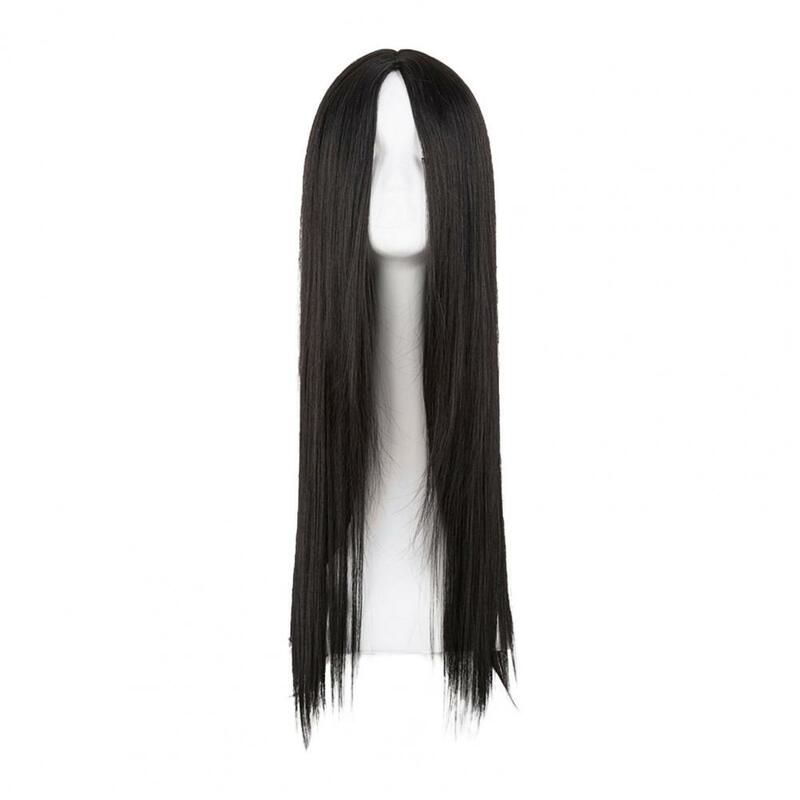 Perruque Lace Front Wig Remy Péruvienne Naturelle, Cheveux Lisses, 13x4, 13x6, Transparent HD, 65cm, pour Femme