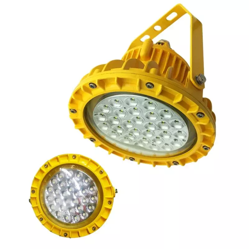 Iluminação LED industrial para armazém, luz alta à prova de explosão, IP65 impermeável, 100W, 150W, 200W