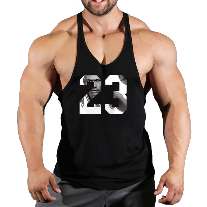 Stringer Gym Top canottiere da uomo Top per gilet Fitness camicia da palestra uomo felpa senza maniche t-shirt bretelle abbigliamento uomo