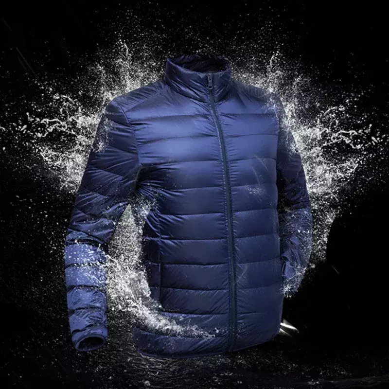 6XL Winter Men 50% Down Parkas Jackets Men Waterproof Windproof Duck Down Jackets Coat All Season Hooded Parkas Outerwear Male