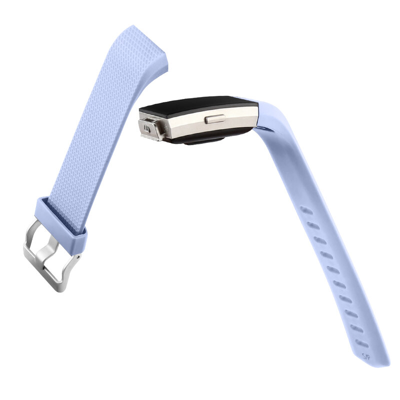 Pulseira TPU macia para Fitbit Charge 2, pulseira pulseira, substituição pulseira, Smartwatch Acessório