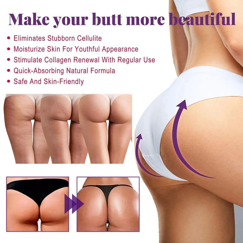 Buttock Enlargement Cream Butt Lifting Firming Massage Cream Big Ass Enhance Hip Growth Tighten Shaping Sexy Body Care For Women