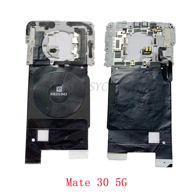 Chip De Carregamento Sem Fio Módulo NFC Antena Cabo Flex Para Huawei Mate 30 5G Peças De Reposição Flex De Carregamento Sem Fio