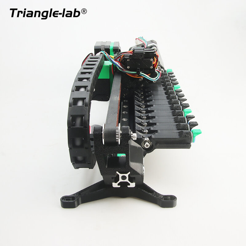 C Trianglelab TradRack 14-канальная система MMU для принтера Voron или любого другого датчика binky с питанием от klipper
