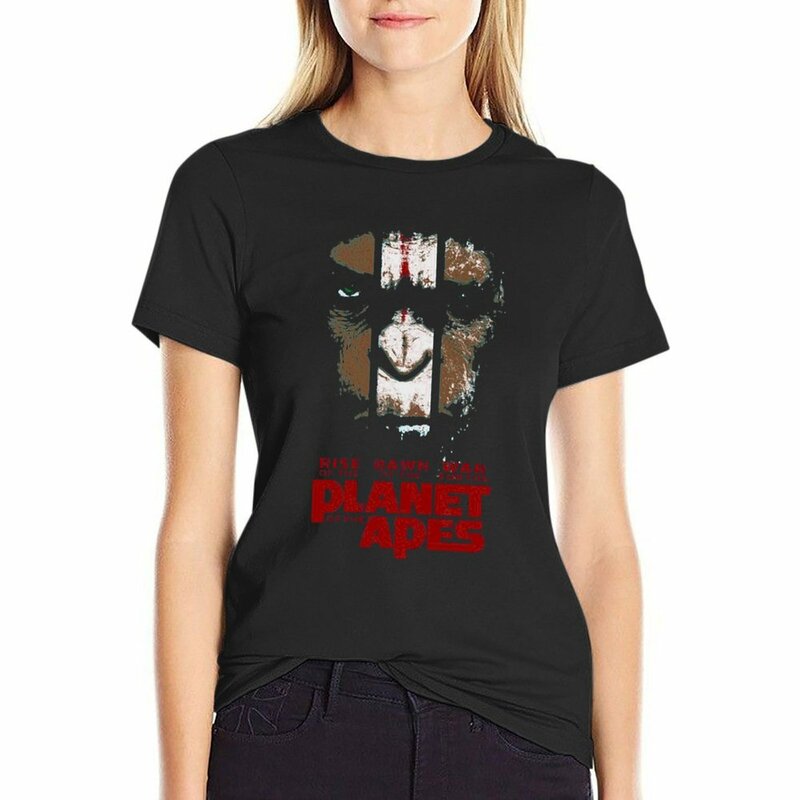 Planet of the Apes Trilogy T-shirt vintage clothes lady clothes t-shirt dress for Women plus size sexy