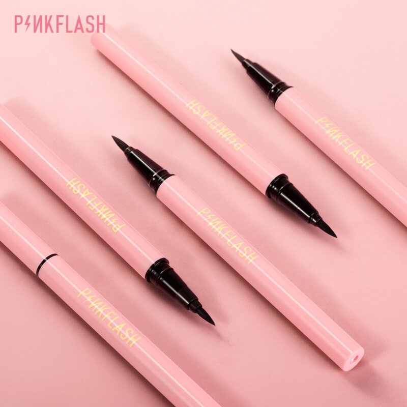 Pinkflash-delineador líquido para mulheres, delineador líquido, preto, marrom, fosco, maquiagem dos olhos, cosméticos