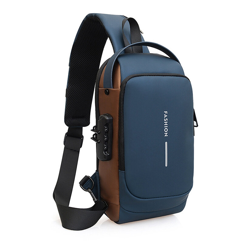 Outdoor Travel Messenger Backpack Messenger Shoulder Chest Bag Anti-theft Travel
