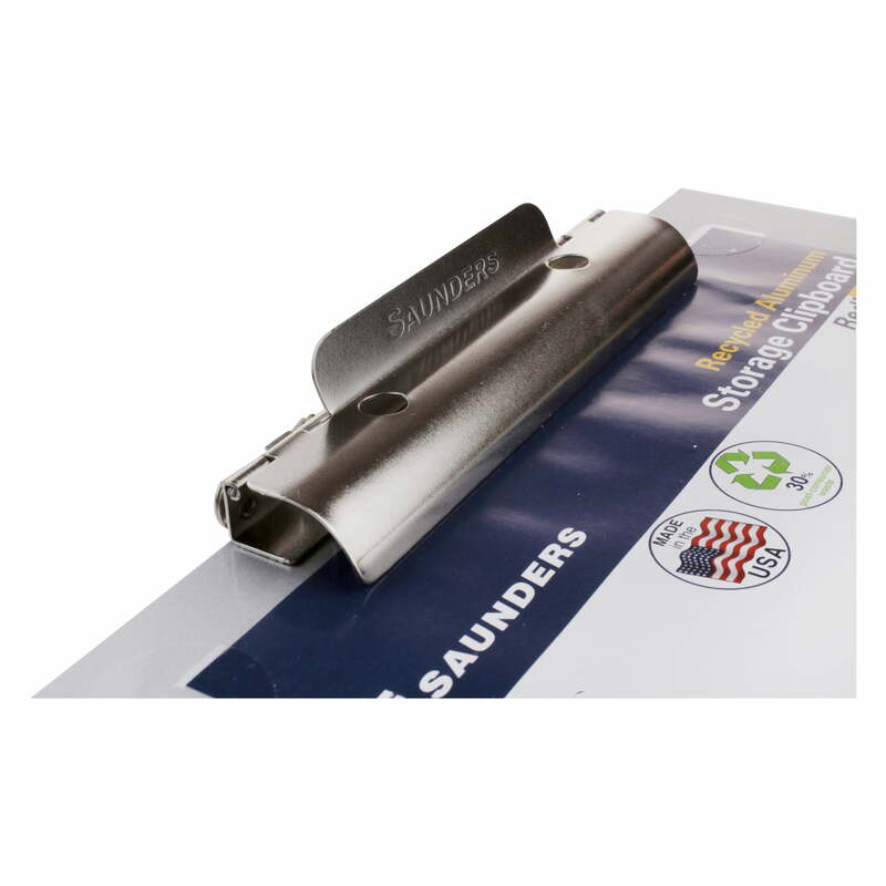 Saunders Aluminum Storage Clipboard - Letter Sized