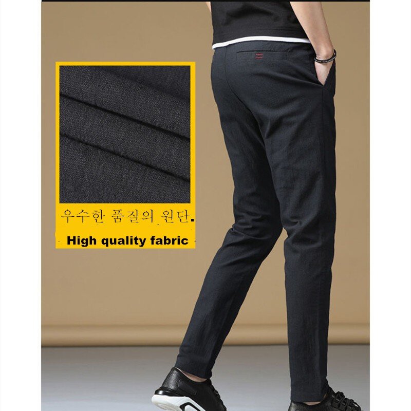 2024 golf wear Spring and autumn men's new golf pants High quality breathable pants elastic fashion casual golf pants