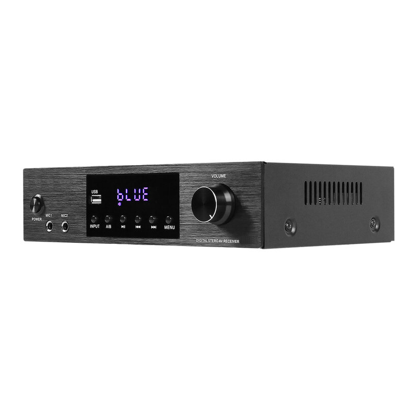Zone Power Amplifier High Power Commercial Conference Room Power Amplifier  Channel Blue Multi-Functional Commercial Equipment