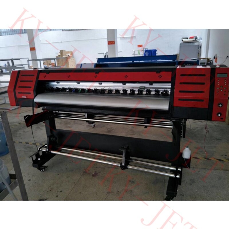 Máquina solvente exterior da impressora de eco do equipamento 1.9 m da impressora do grande formato da impressora solvente de eco com a cabeça de dois dx5 xp600 dx7 5113