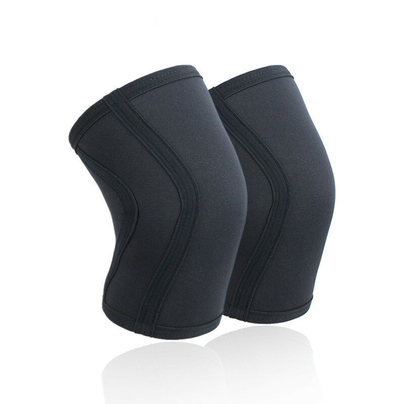 New 1pcs Diving Material Knee Pads Squat Weightlifting Exercise Knee Sleeve Shock Absorption Pressure Prevent Knee Joint Injury