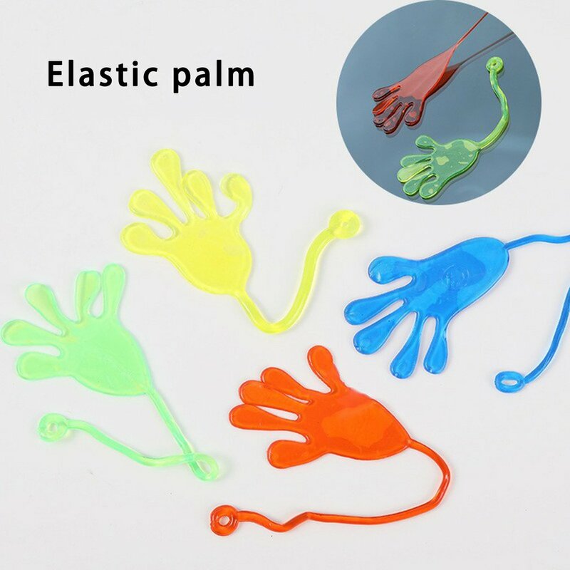 Juguete blando con manos Slap para niños, juguete elástico y pegajoso para fiesta, bromas prácticas, elástico, creativo