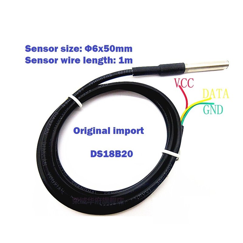 DS18B20 10-channel multi-channel temperature acquisition module transmitter RS485 modbus RTU
