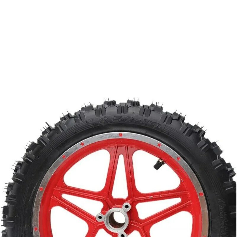 2.50-10 cerchi anteriori o posteriori e pneumatici fuoristrada Motocross mini motorrad child 10''Mini Dirt Bike ruote per pneumatici tozzi