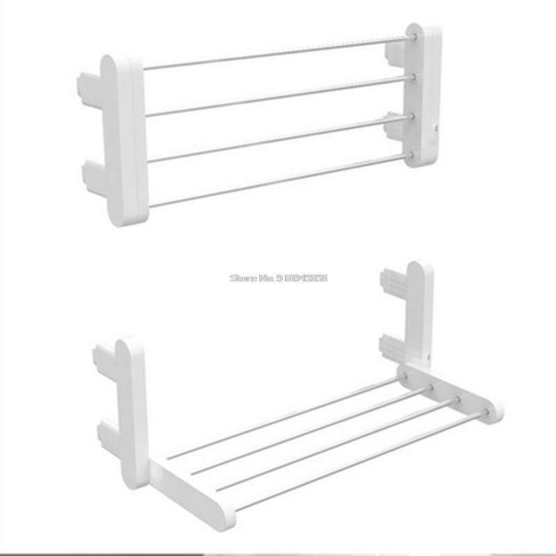 Intelligence From Drilling Electrically Heated Towel Rack for Household Heating Drying Sterilization Folded Towel Shelf