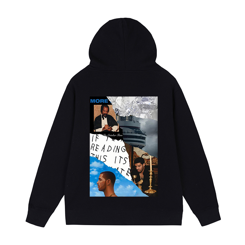 Drake Vintage Hoodies Sweatshirts Hop Mannen Vrouwen Unisex Katoen