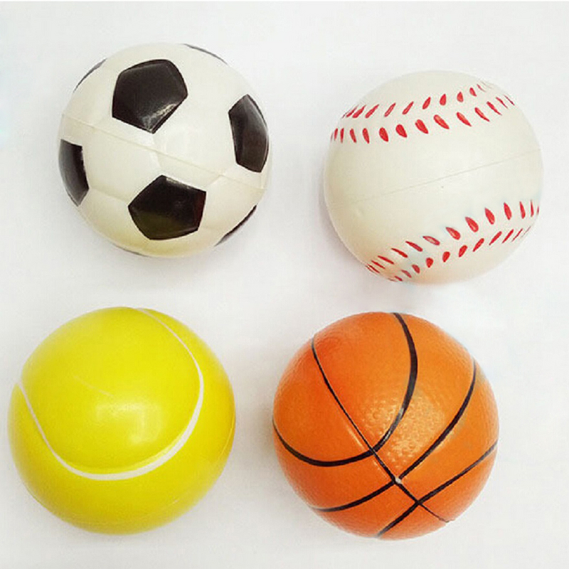 15 Pcs Tennis Child Baseball Stress Party Bag Fillers Kids Birthday Sports Balls Anti-stress