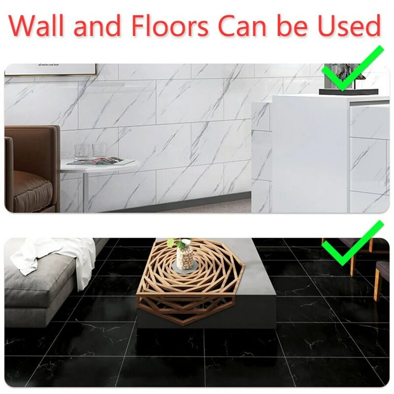 Stiker dinding 3D 30 × 30cm ubin lantai berperekat PVC ditiru desain baru dari lantai ruang tamu kamar tidur tongkat dinding tahan air