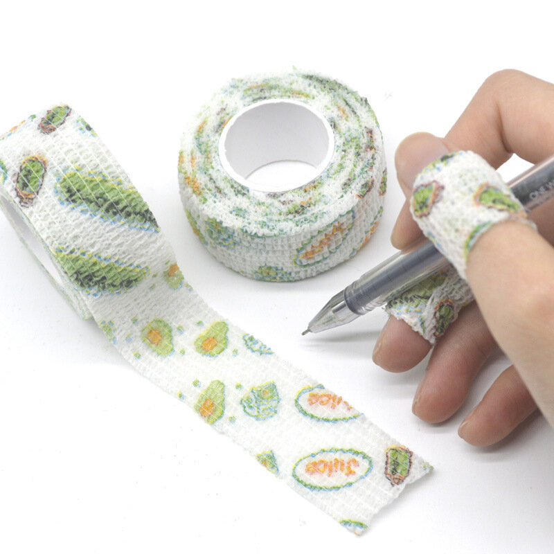 1 Roll Finger Bandage Elastic Tape Bandage Plaster Self-adhesive Wound Tape Patch Dressing Plaster Bandages