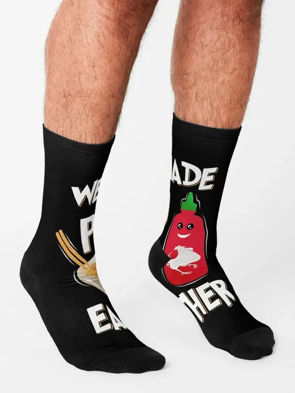 Halloween Toe Sports Socks para homens e mulheres, somos feitos Pho uns aos outros