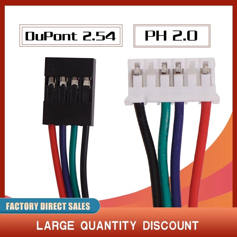 3D Printer Kabels HX2.54 4P-PH2.0 6P UM2 UM2 + 2 Extended + Stappenmotor Kabel Groothandel Top Kwaliteit