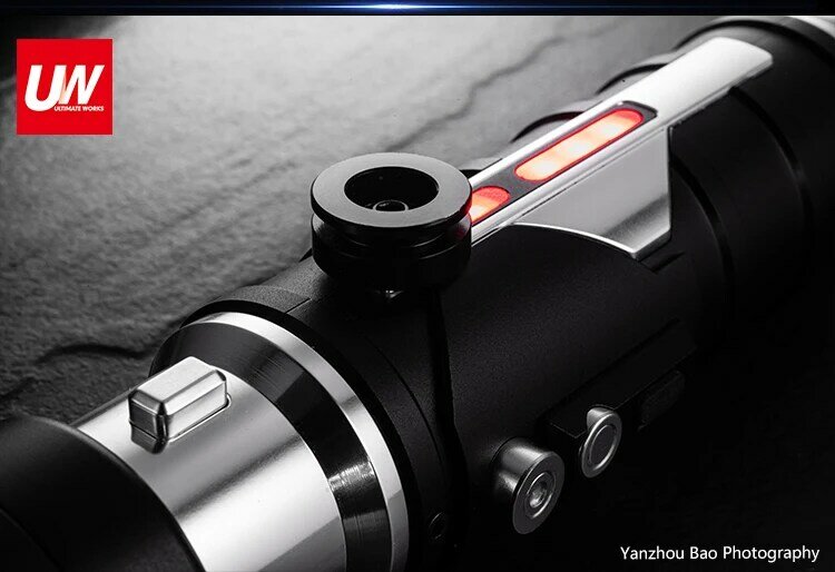 Espada de juguete de Neopixel, sable de luz Asteria2.5 con batería extraíble, se puede desmontar en 2 asas
